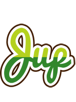 Jup golfing logo