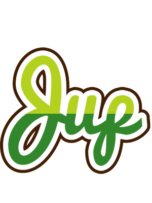 Jup golfing logo