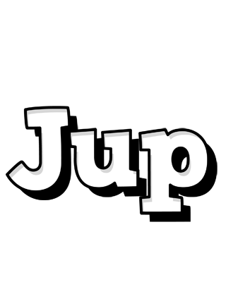 Jup snowing logo