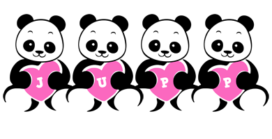 Jupp love-panda logo