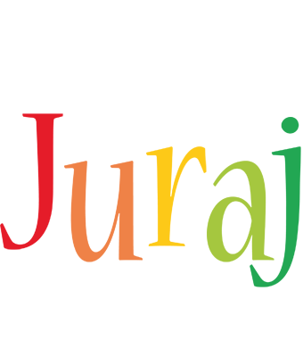Juraj birthday logo