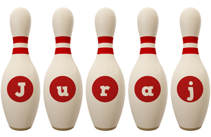 Juraj bowling-pin logo