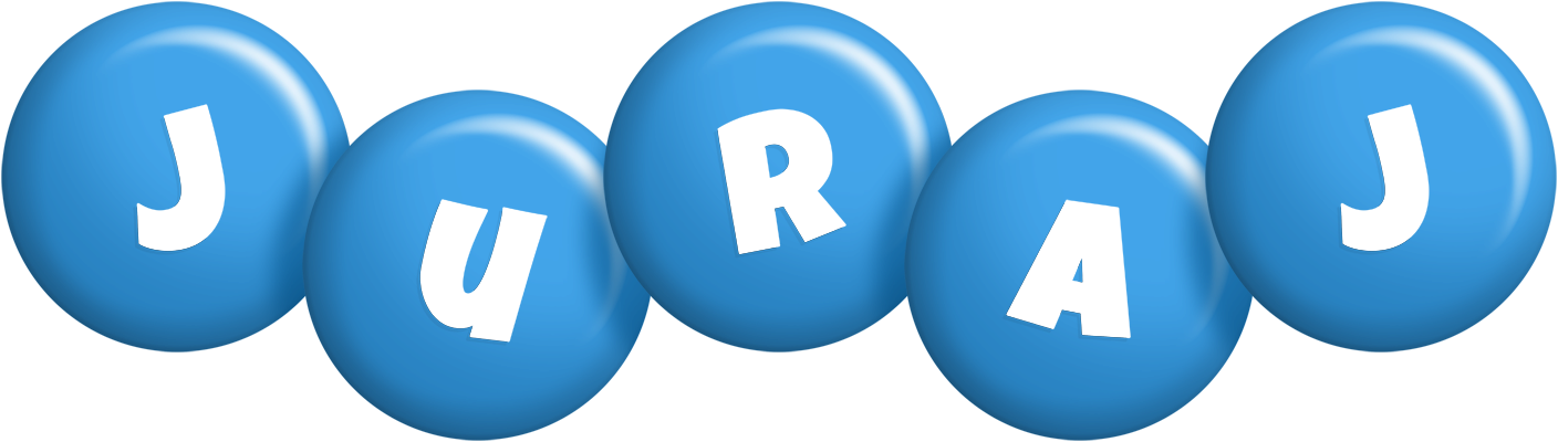 Juraj candy-blue logo