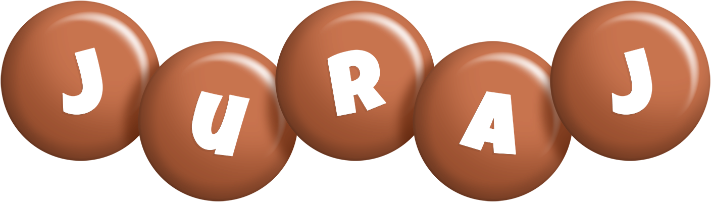 Juraj candy-brown logo