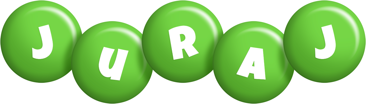 Juraj candy-green logo