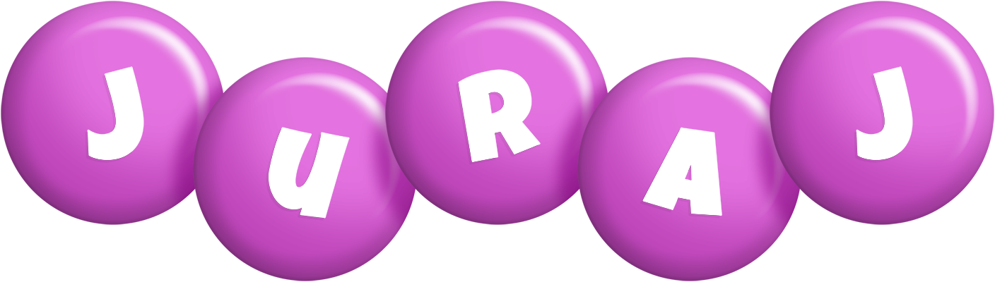 Juraj candy-purple logo