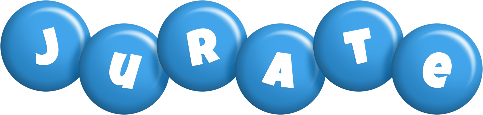 Jurate candy-blue logo