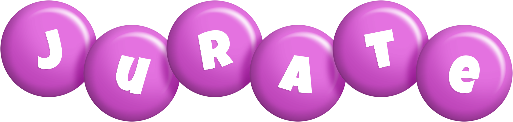 Jurate candy-purple logo
