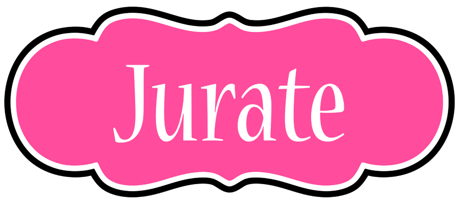 Jurate invitation logo