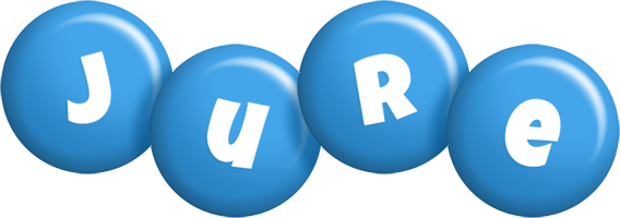 Jure candy-blue logo