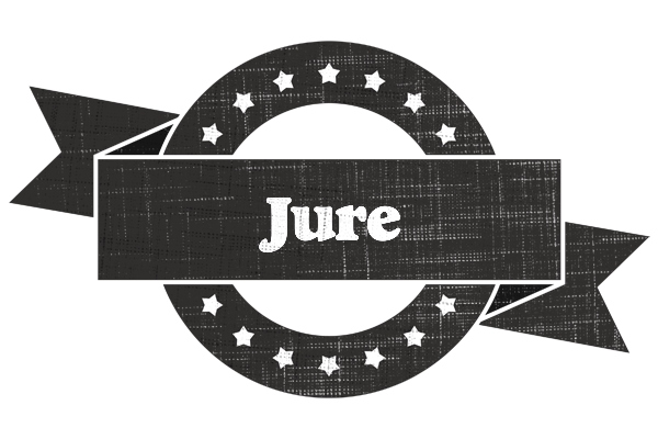 Jure grunge logo