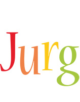 Jurg birthday logo