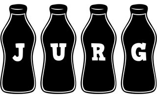 Jurg bottle logo