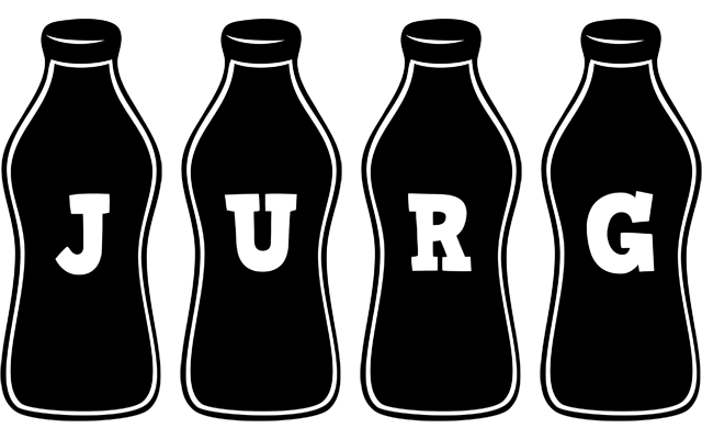 Jurg bottle logo