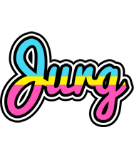 Jurg circus logo