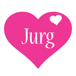 Jurg love-heart logo