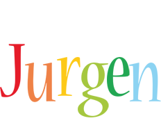 Jurgen birthday logo