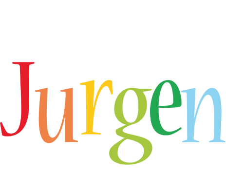 Jurgen birthday logo