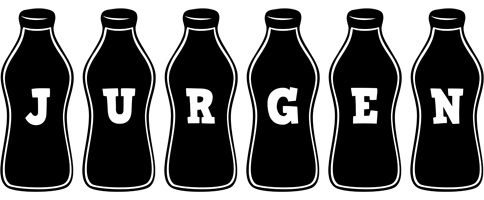 Jurgen bottle logo