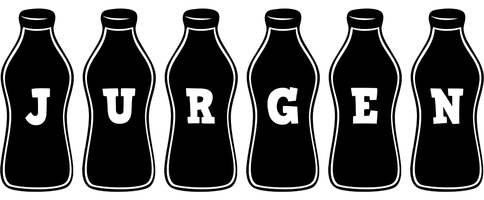 Jurgen bottle logo