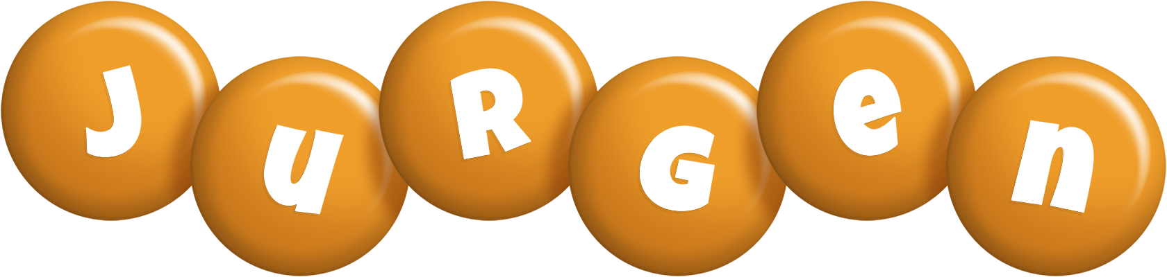 Jurgen candy-orange logo