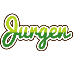 Jurgen golfing logo