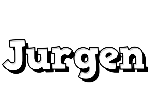 Jurgen snowing logo