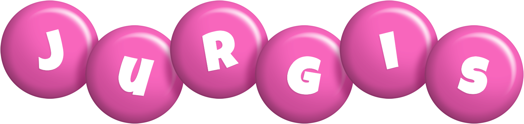 Jurgis candy-pink logo