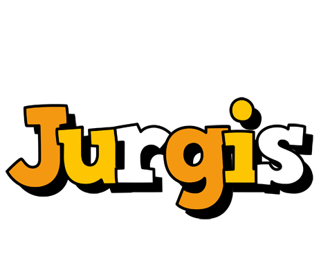Jurgis cartoon logo