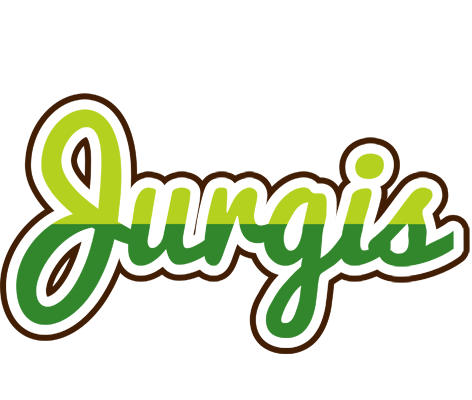 Jurgis golfing logo
