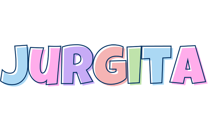 Jurgita pastel logo