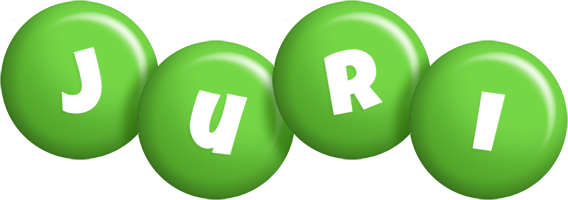 Juri candy-green logo