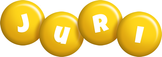 Juri candy-yellow logo