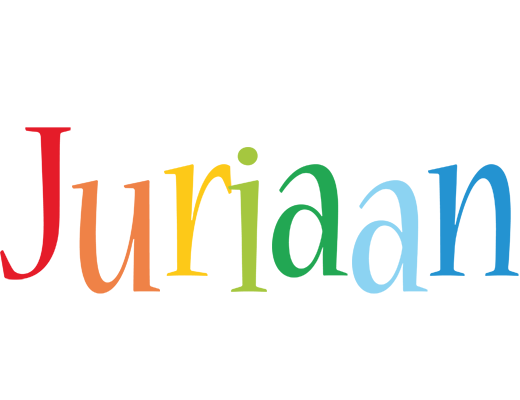 Juriaan birthday logo