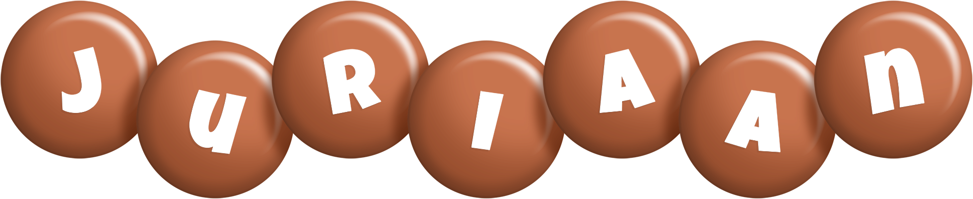 Juriaan candy-brown logo