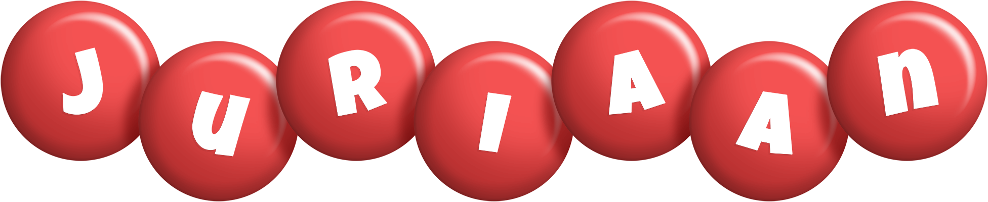 Juriaan candy-red logo