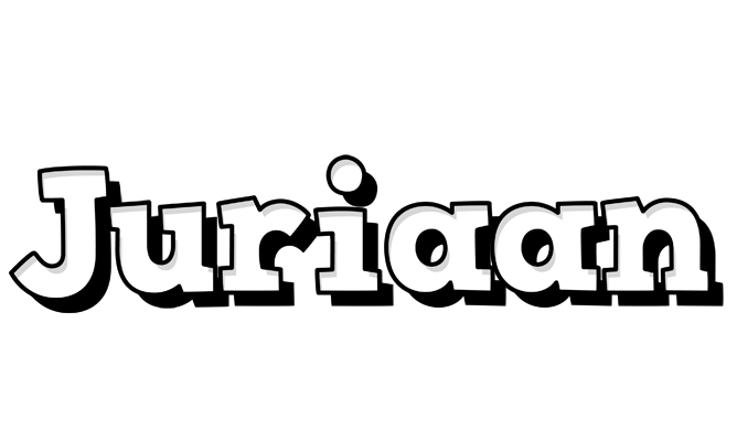 Juriaan snowing logo