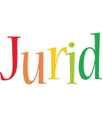 Jurid birthday logo