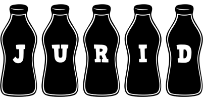 Jurid bottle logo