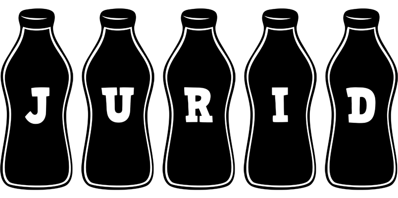 Jurid bottle logo