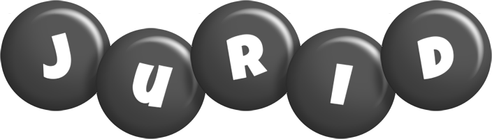 Jurid candy-black logo