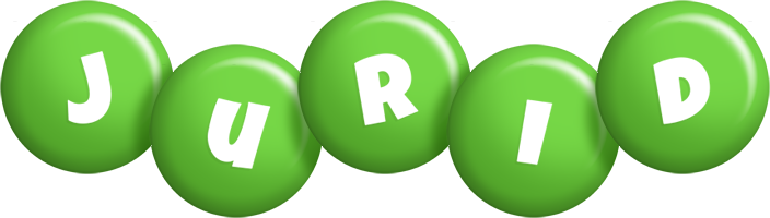 Jurid candy-green logo