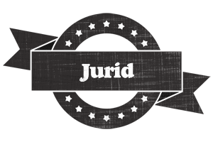 Jurid grunge logo