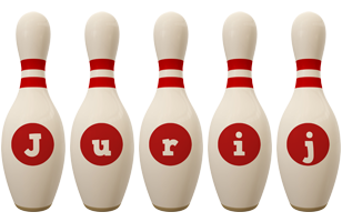 Jurij bowling-pin logo