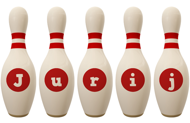 Jurij bowling-pin logo