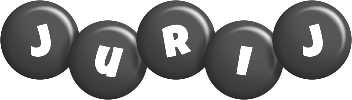 Jurij candy-black logo