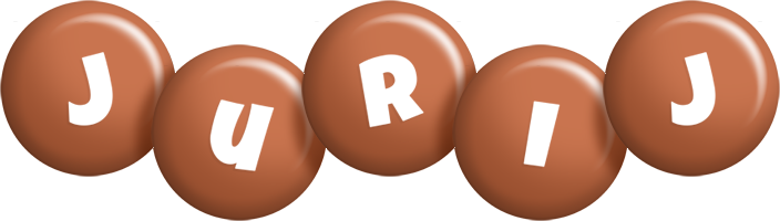 Jurij candy-brown logo