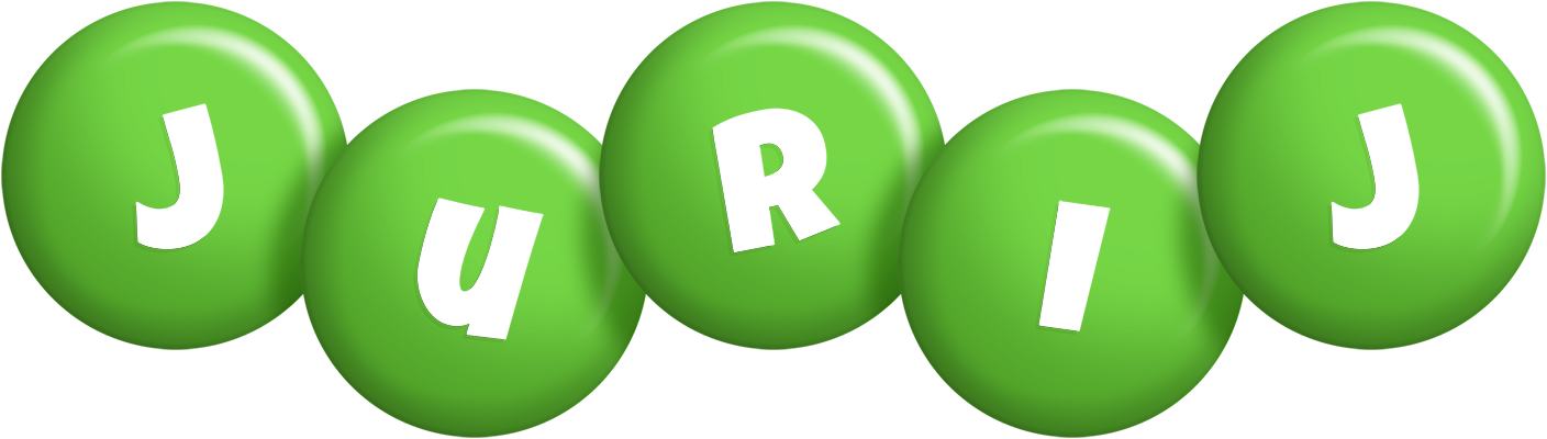 Jurij candy-green logo