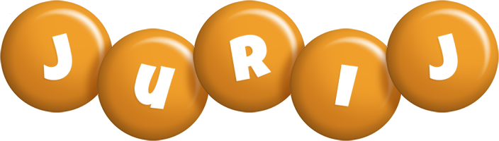 Jurij candy-orange logo