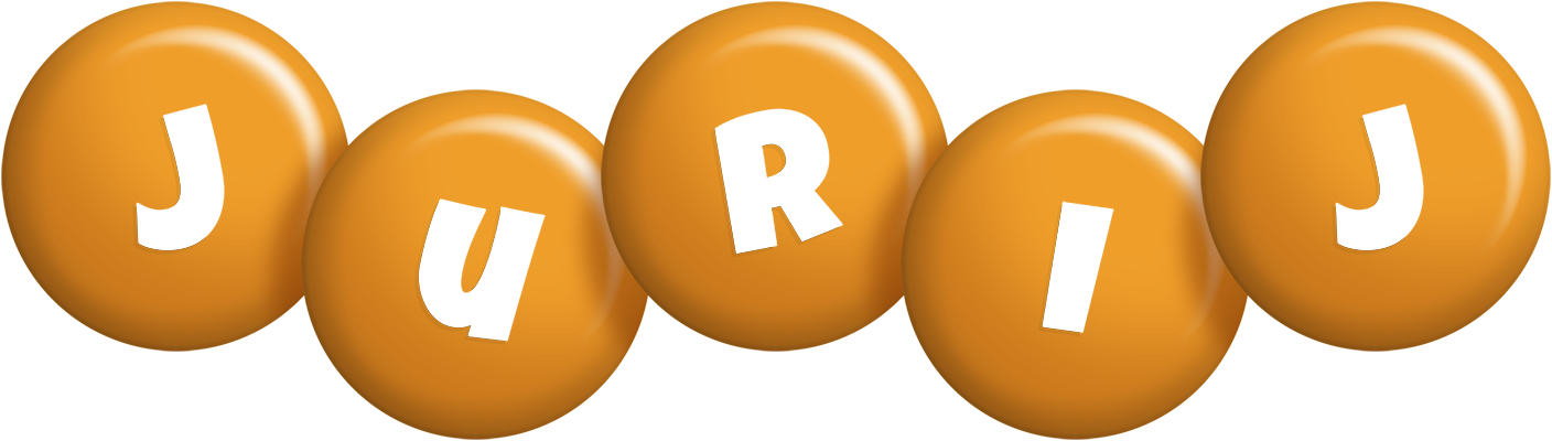 Jurij candy-orange logo